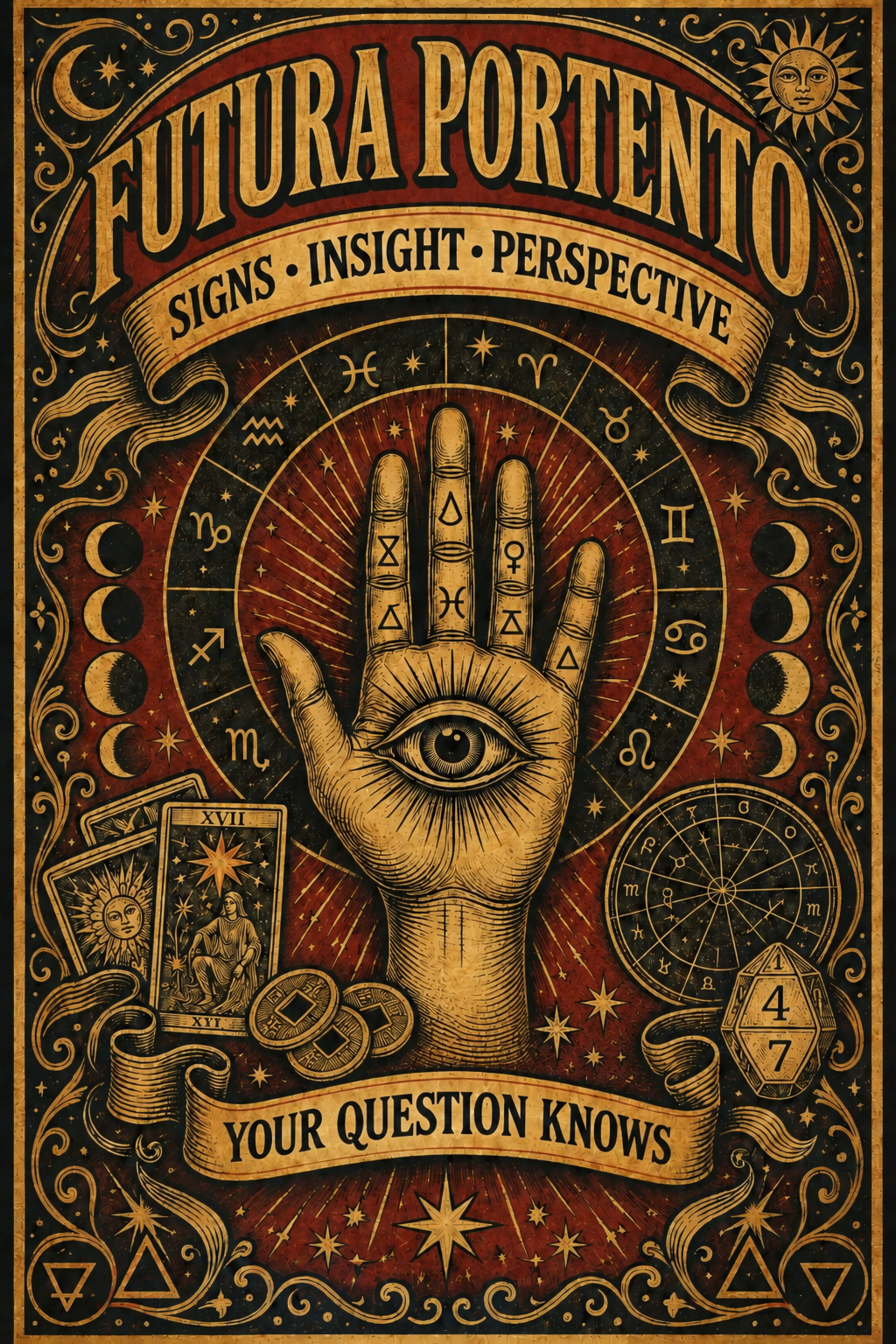 FUTURA PORTENTO — Signs · Insight · Perspective — Your Question Knows